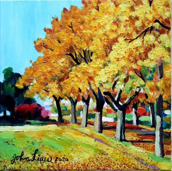 秋景 Autumn scene
